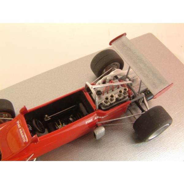 Fiat Abarth Formula Libre 1800 Prototipo Rosso - Red 1972 - Standard Built 1:43